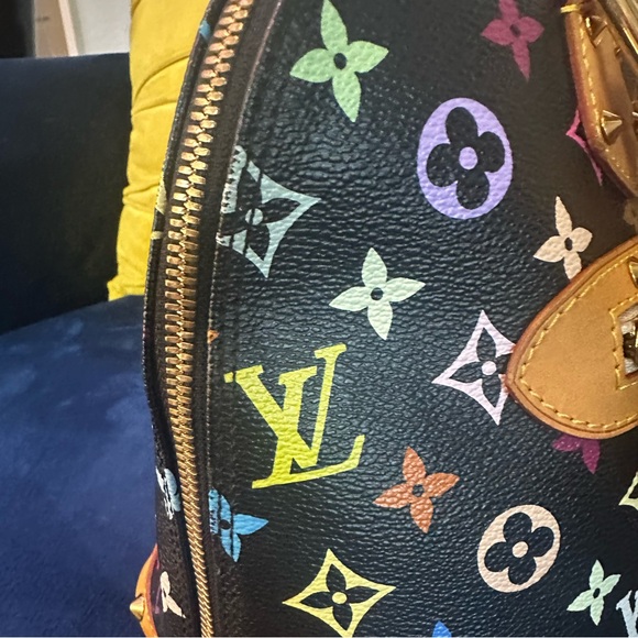 Louis Vuitton Takashi Murakami Noir Alma PM - Picture 4 of 14